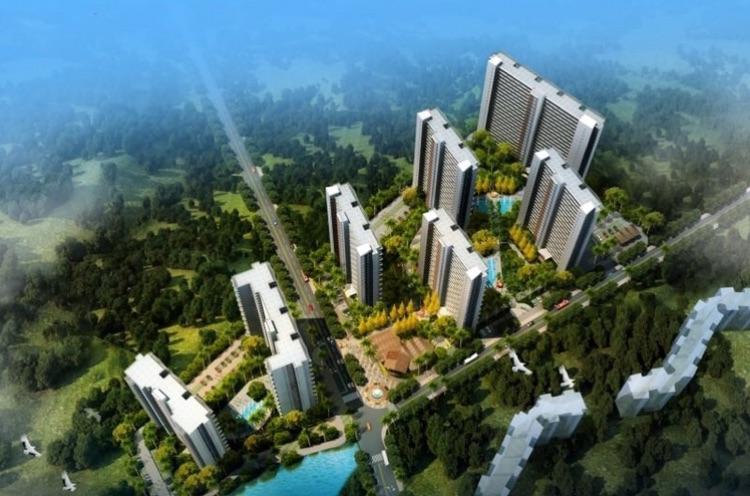 中铁城悠岚湖由中铁二局地产开发,项目为高端舒适型旅游度假产品.
